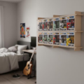 Funko Pop Figurines Display Shelf. 2 Tiers Wide Design. Holds 12 Boxed Figures, Easy Install - Image 2