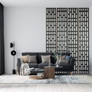Film-Inspired, Death Star-Style Futuristic Wall Panelling Cladding GALAXY Power in Your Home 39cm x 242cm