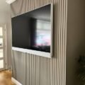 Green-Brown MDF Slim Slats Wall Panel Paintable, Modern and Moisture-Resistant 39cm x 242cm - Image 5