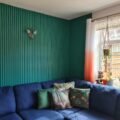 Green-Brown MDF Slim Slats Wall Panel Paintable, Modern and Moisture-Resistant 39cm x 242cm - Image 4