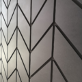 Charcoal Black BROAD Chevron Wall Panels 39cm x 242cm Ready to Fit Premium Cladding - Image 4