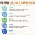 Home Is Where We Park It Campervan Sticker Vinyl Decal VW Bus Motorhome Decor - Image 2