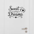 Sweet Little Dreams Wall Sticker Vinyl Decal Nursery Quote Baby Room Decor Gift - Image 2