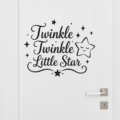 Twinkle Twinkle Little Star Wall Sticker Vinyl Decal Nursery Quote Room Decor - Image 2
