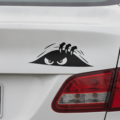 Peeking Monster Car Sticker Vinyl Decal Funny Bumper Window Bonnet Decor Gift - Image 2