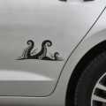 Peeking Octopus Car Sticker Vinyl Decal Funny Kraken Tentacles Window Gift - Image 2