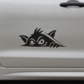 Peeking Goblin Car Sticker Vinyl Decal Funny Gremlin Bumper Window Decor Gift - Image 2